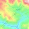 Topografisk kort Yaha, højde, terræn