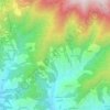 Topografisk kort Iano, højde, terræn
