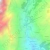 Topografisk kort Varvoies, højde, terræn