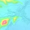 Topografisk kort Bendungan Sape, højde, terræn
