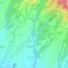Topografisk kort Mucciano, højde, terræn