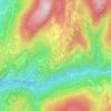 Topografisk kort Valternigo di Giovo, højde, terræn