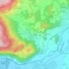Topografisk kort Apetig, højde, terræn