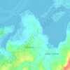 Topografisk kort Wetham Green, højde, terræn