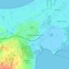 Topografisk kort Nykøbing Sjælland, højde, terræn