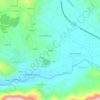 Topografisk kort Sorelle, højde, terræn