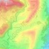 Topografisk kort Alice Superiore, højde, terræn