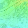 Topografisk kort Locara, højde, terræn