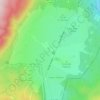 Topografisk kort Pian Cansiglio, højde, terræn