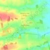 Topografisk kort South Dalton, højde, terræn