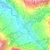 Topografisk kort Neu St. Johann, højde, terræn