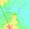 Topografisk kort Aldborough, højde, terræn