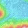 Topografisk kort Prad am Stilfser Joch - Prato allo Stelvio, højde, terræn