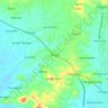 Topografisk kort Torjun, højde, terræn