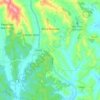 Topografisk kort Piovà Massaia, højde, terræn