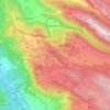 Topografisk kort Camerata Nuova, højde, terræn