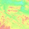 Topografisk kort འདམ་ཆུ 当曲 - Dāngqū, højde, terræn
