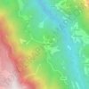 Topografisk kort Matassone, højde, terræn
