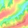 Topografisk kort Устама, højde, terræn
